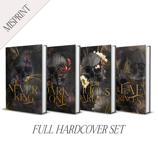 🚨 MISPRINT Vicious Lost Boys Gold Foil Special Edition Hardcover Set | Skull Edition